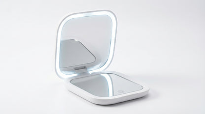 Miroir LED Portable avec Power Bank – Beauté et Recharge Partout