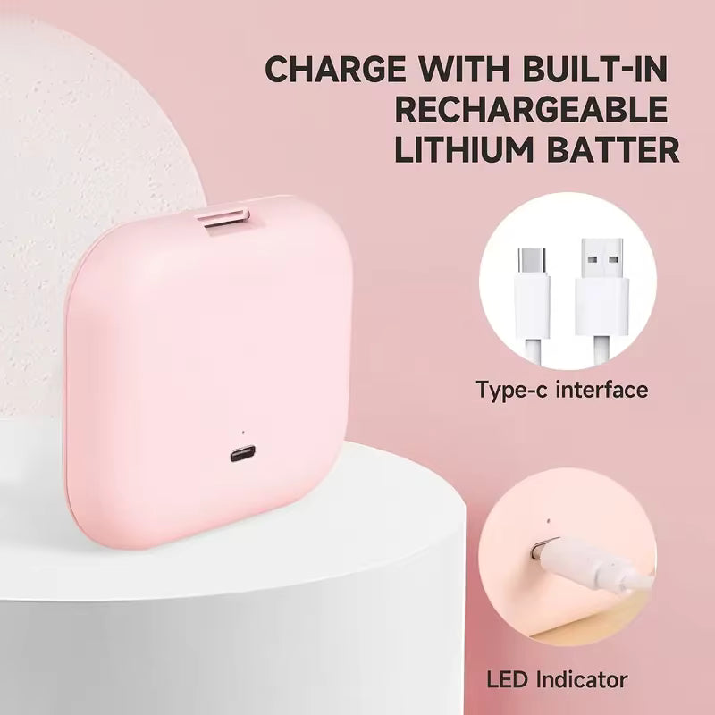 Bundle Beauté Nomade - Miroir LED Compact + Power Bank 500000mAh Ultra Rapide